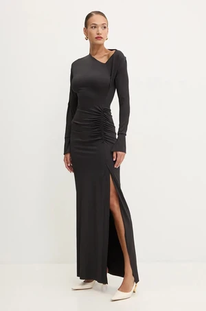 Šaty Victoria Beckham černá barva, maxi, 1424JDR005876A