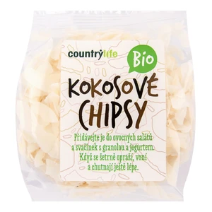 Country Life Chipsy kokosové BIO 150 g