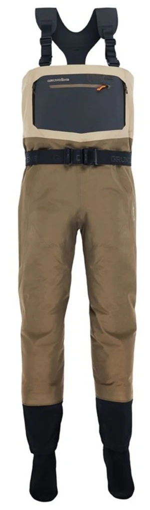 Grundéns prsačky men´s boundary stockingfoot wader stone/otter - xl 46-47