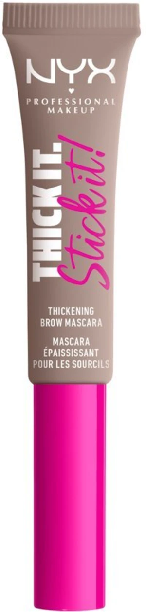 NYX PROFESSIONAL MAKEUP Thick It Stick It - Maskara na obočie, Cool Blonde 7 ml