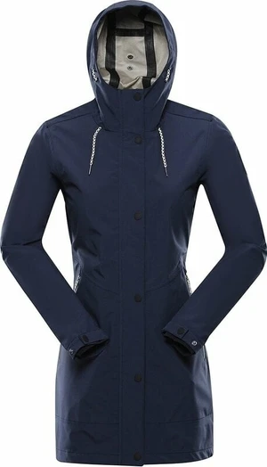 Alpine Pro Perfeta Women's Waterproof Coat with PTX Membrane Mood Indigo M Dzseki