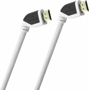 Oehlbach Shape Magic 2,2 m Biała Hi-Fi Kabel wideo