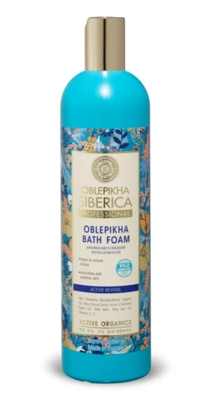 NATURA SIBERICA Rakytníková pěna do koupele - energie a osvěžení 550 ml