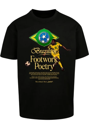 Men's T-shirt Footwork Poetry Oversize black