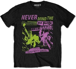 Sex Pistols T-shirt Japanese Poster Black S