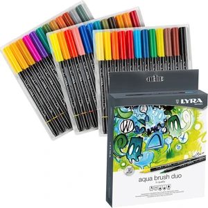 Lyra Double Tip Aqua Duo Cartouche d'encre 36 pièces