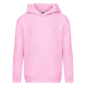 Pink Hooded Sweat Fruit of the Loom