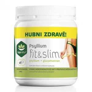 TOPNATUR Psyllium Fit&Slim 180 kapslí