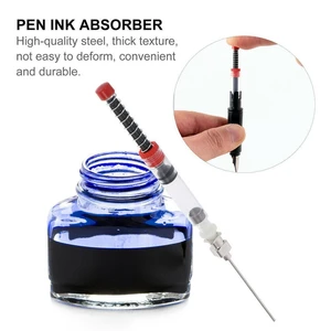 Pen Ink Cartridge Converter Filler Ink Pen Ink Sac Syringe Device Tool Stationery Office Supplies Fountain Pen Ink Absorber