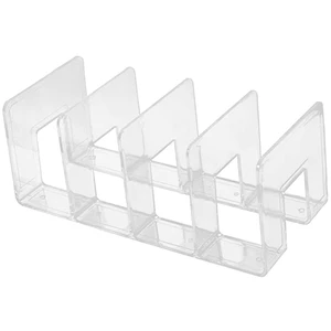 Bookends Folder Holder For Desk Accessories Office Folders File Sorting Plastic Bookshelf File Holder