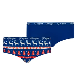 Women's panties Winter classic 2P Frogies Christmas