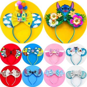 Disney Mickey Mouse Ears Headbands for Baby Girl Headband Adult Girl Accessories Kids Hair Headwear for Party & Disney Travel