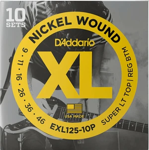 D'Addario EXL125-10P