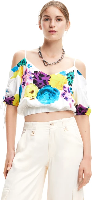 Desigual Dámský top Blus Bernadette Regular Fit 23SWBW181000 L