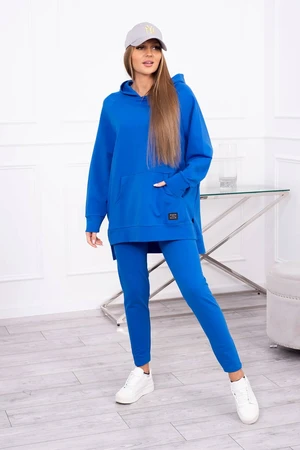 Set with cornflower sweatshirt