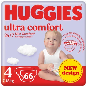 HUGGIES Ultra Comfort Jumbo 4, 66 ks