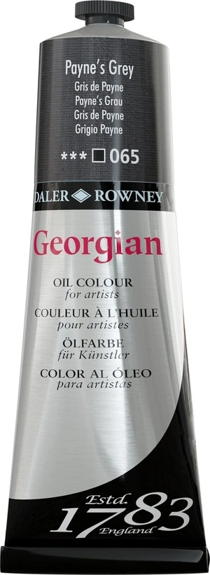 Daler Rowney Georgian Oil Paint Payne's Grey 225 ml 1 pieza