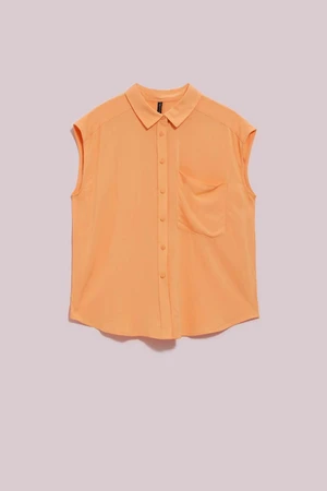 LADIES SHIRT L-KO-4053 PEACH