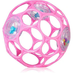 Oball Rattle chrastítko 0 m+ Dark pink 1 ks