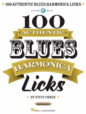 Steve Cohen 100 Authentic Blues Harmonica Licks Notas