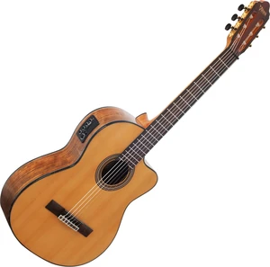 Valencia VC564CE 4/4 Natural Chitarra Classica per Concerto con Preamplificatore