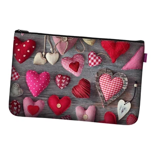 Bertoni Unisex's Pocket Cosmetic Bag Valentine Hearts