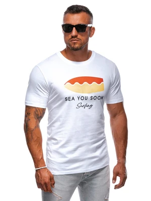 Edoti Men's printed t-shirt