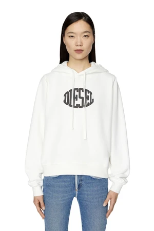 Diesel Sweatshirt - F-REGGY-HOOD-E2 SWEAT-SHIRT white