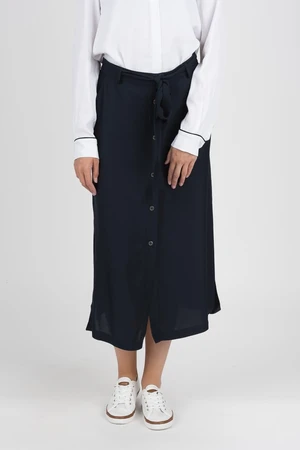 Tommy Hilfiger Skirt - RANU SKIRT dark blue