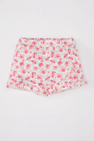 DEFACTO Baby Girl Floral Shorts Skirt