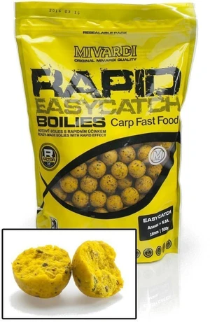 Mivardi Rapid Boilies Easy Catch 3300 g 20 mm Pineapple + N.BA. Tartós bojli