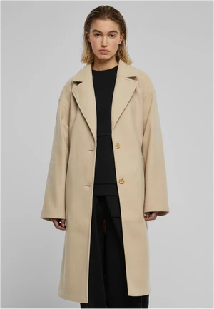 Women's Oversized Long Wet Sand Coat