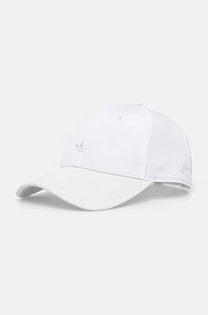 Šiltovka adidas Originals biela farba, jednofarebná, IY4052