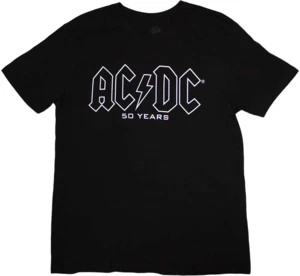 AC/DC Ing Logo History Unisex Black M