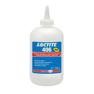 Vteřinové lepidlo, superrychlé, univerzální, 500 g - Loctite 406