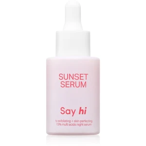 Say Hi Sunset AHA exfoliačné sérum s revitalizačným účinkom 30 ml