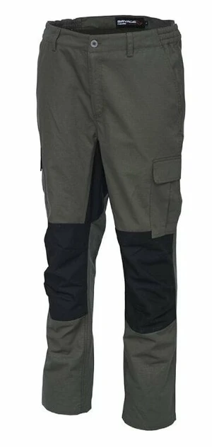 Savage Gear Nohavice Fighter Trousers Olive Night 3XL