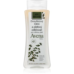 Bione Cosmetics Avena Sativa dvoufázový odličovač na obličej a oči 255 ml