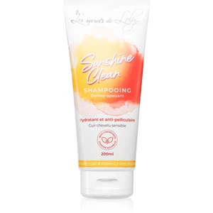 Les Secrets De Loly Sunshine Clean vyživující šampon pro citlivou pokožku hlavy 200 ml