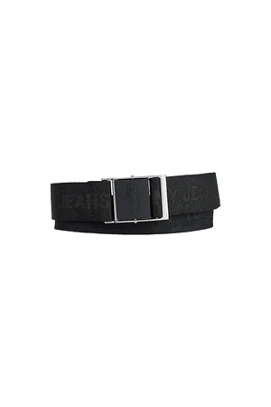 Tommy Jeans Opasok - TJM SEASONAL WEBBING 3.5 čierny