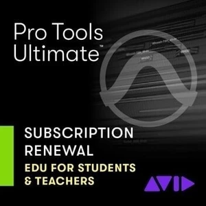 AVID Pro Tools Ultimate Annual Paid Annual Subscription - EDU (Renewal) (Produs digital)