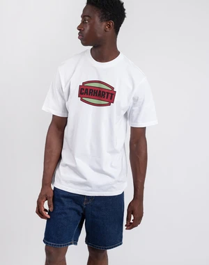 Tričko Carhartt WIP S/S Press Script T-Shirt White