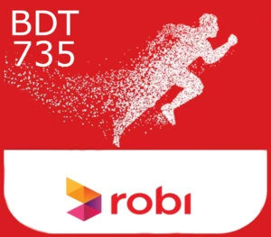 Robi 735 BDT Mobile Top-up BD