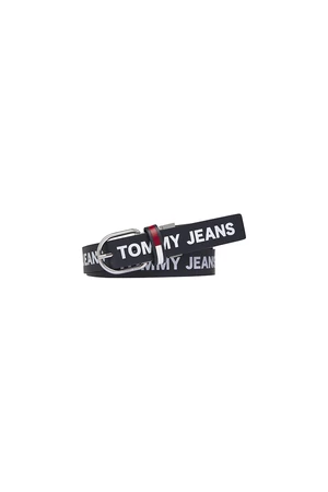 Tommy Jeans Opasok - TJW FLAG INLAY REV 3.0 tmavomodrý