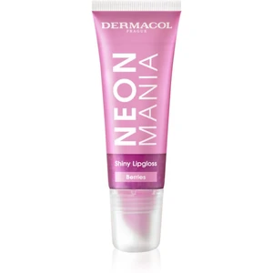 Dermacol Neon Mania lesk na pery v tube odtieň Berries 10 ml