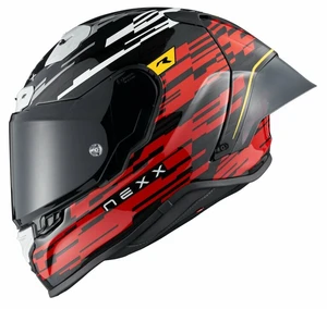 Nexx X.R3R Glitch Racer Red/White L Casque