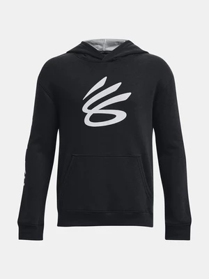 Under Armour Curry Boys Splash Hoodie Mikina dětská Černá