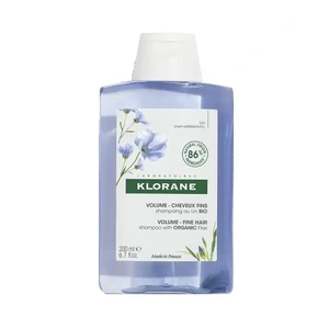 Klorane Šampon pro objem jemných vlasů Bio Len (Volume Shampoo) 200 ml