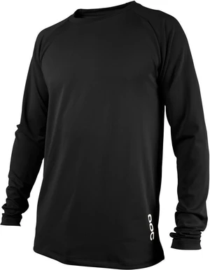 POC Essential DH LS Maglia Carbon Black XL