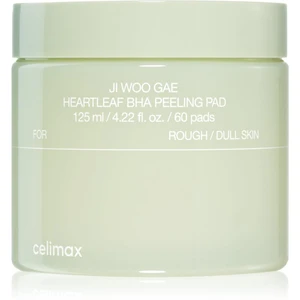 celimax Ji Woo Gae Heartleaf BHA Peeling Pad exfoliační polštářky se zklidňujícím účinkem 60 ks